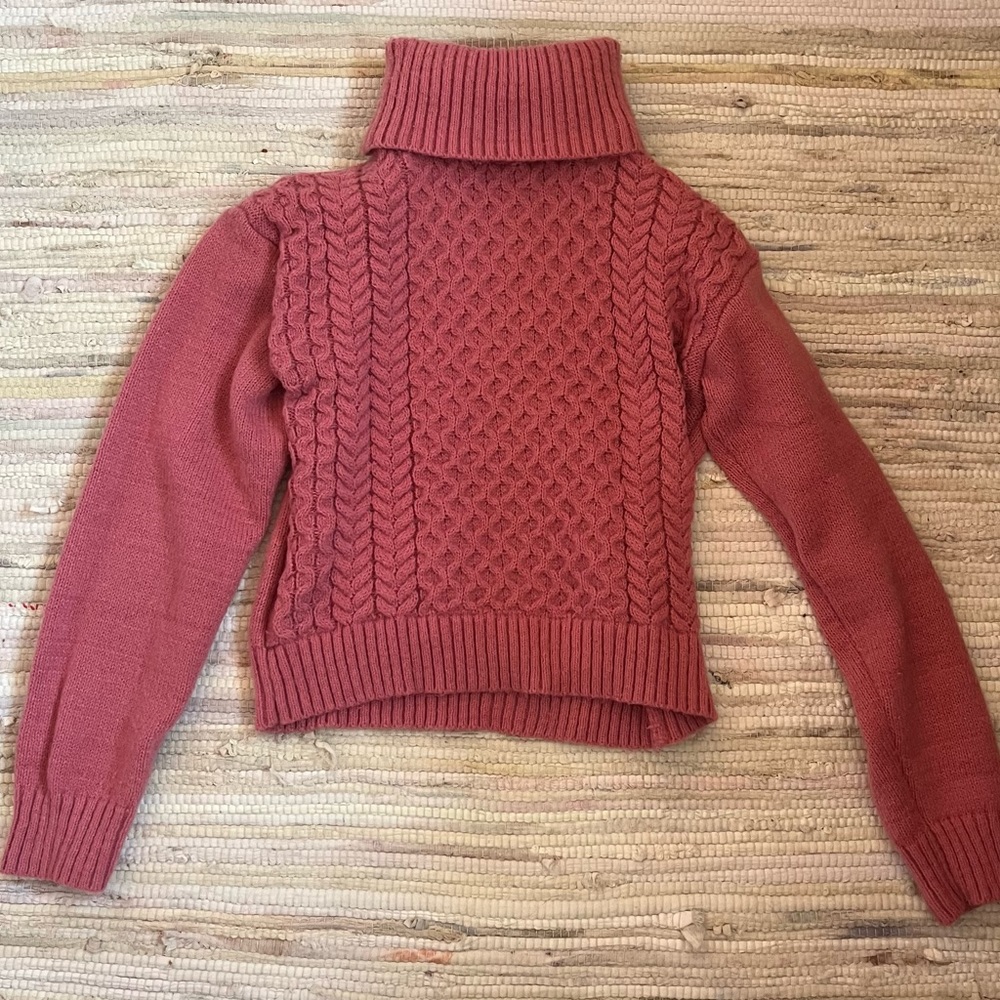 Pink sweater